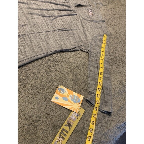 NWT Woman's Original Muk Luks One Piece Romper  Size Med Gray Cloud Knit - Picture 7 of 9